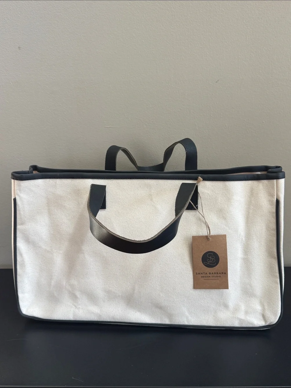 Santa Barbara Design Studio Canvas Tote Weekend Weekend I Love You - NEW